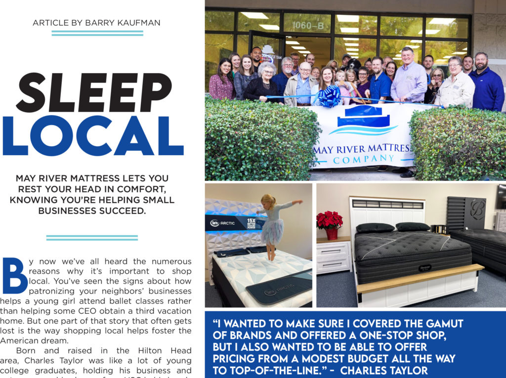 May River Mattress CB2 article